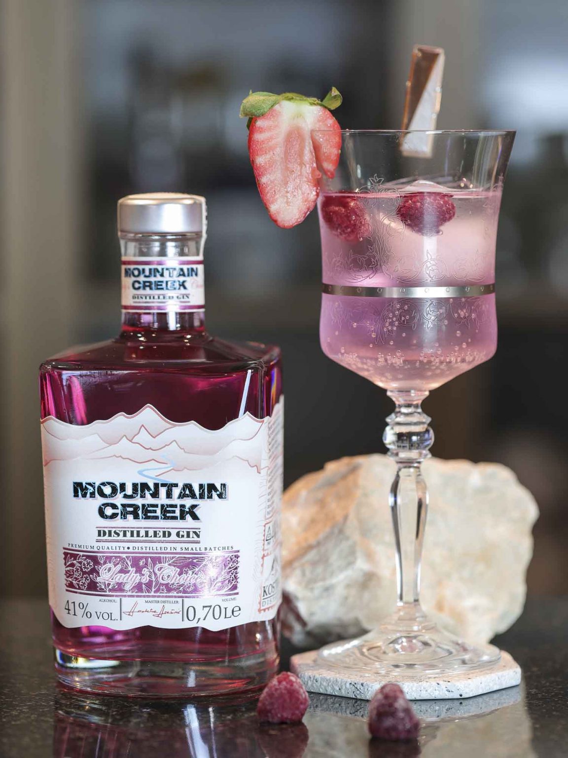 Mountain Creek Lady’s choice gin FRUCTUS